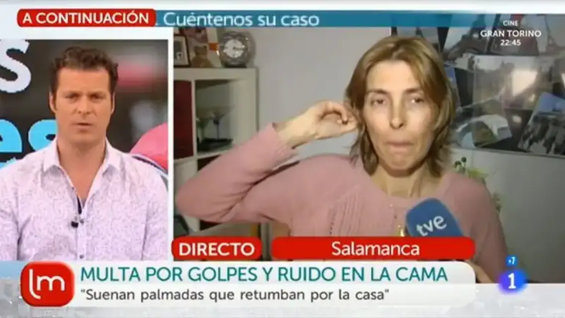 Condenan a TVE a pagar 10.000 euros por un reportaje sobre los ruidos sexuales de una vecina de Salamanca