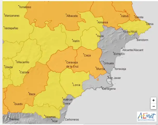 Suben los termómetros en la Región con un aviso naranja para este viernes