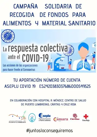 La campaña solidaria organizada conjuntamente por Aseplu, Cámara de Comercio y Ayuntamiento de Puerto Lumbreras recauda 10.000 euros en diez días