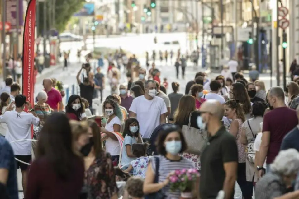 Región de Murcia por tercer día seguido con 3.366 contagios